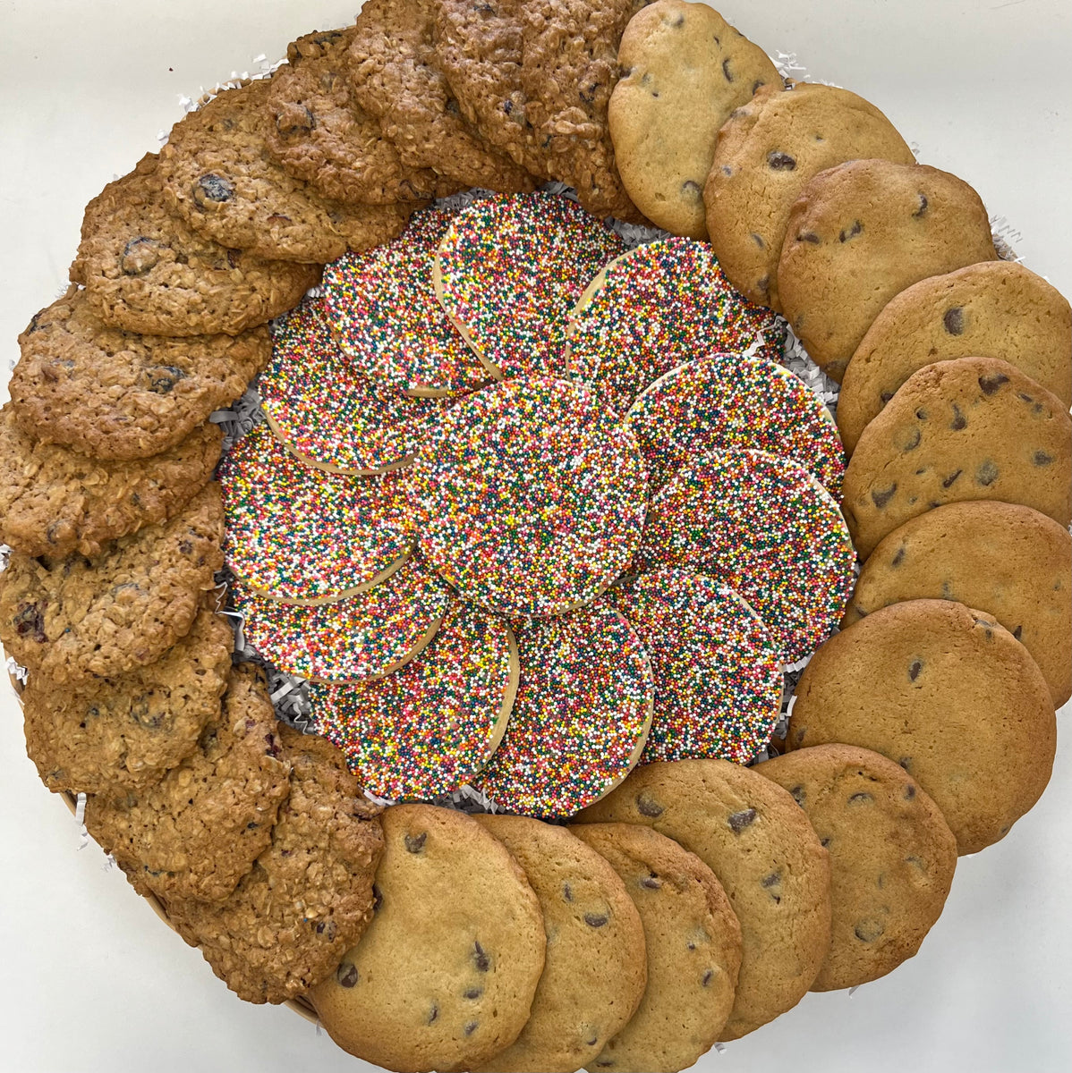 GOURMET COOKIE PLATTERS – Flower Hill Cookie Factory