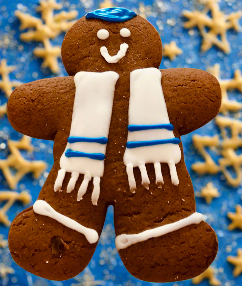 HANUKKAH HELPER GINGERBREAD COOKIE