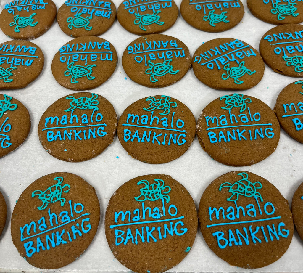 Corporate Gifting Cookies: Mahalo Banking