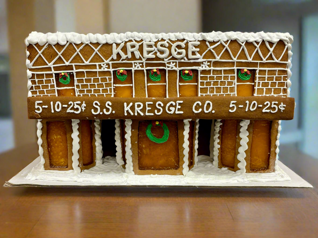 Custom Gingerbread: Kresge Original Store