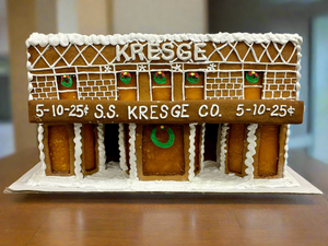 Custom Gingerbread: Kresge Original Store