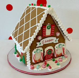 HOLIDAY PERSONALIZED Holiday Gingerbread Grand Chalet