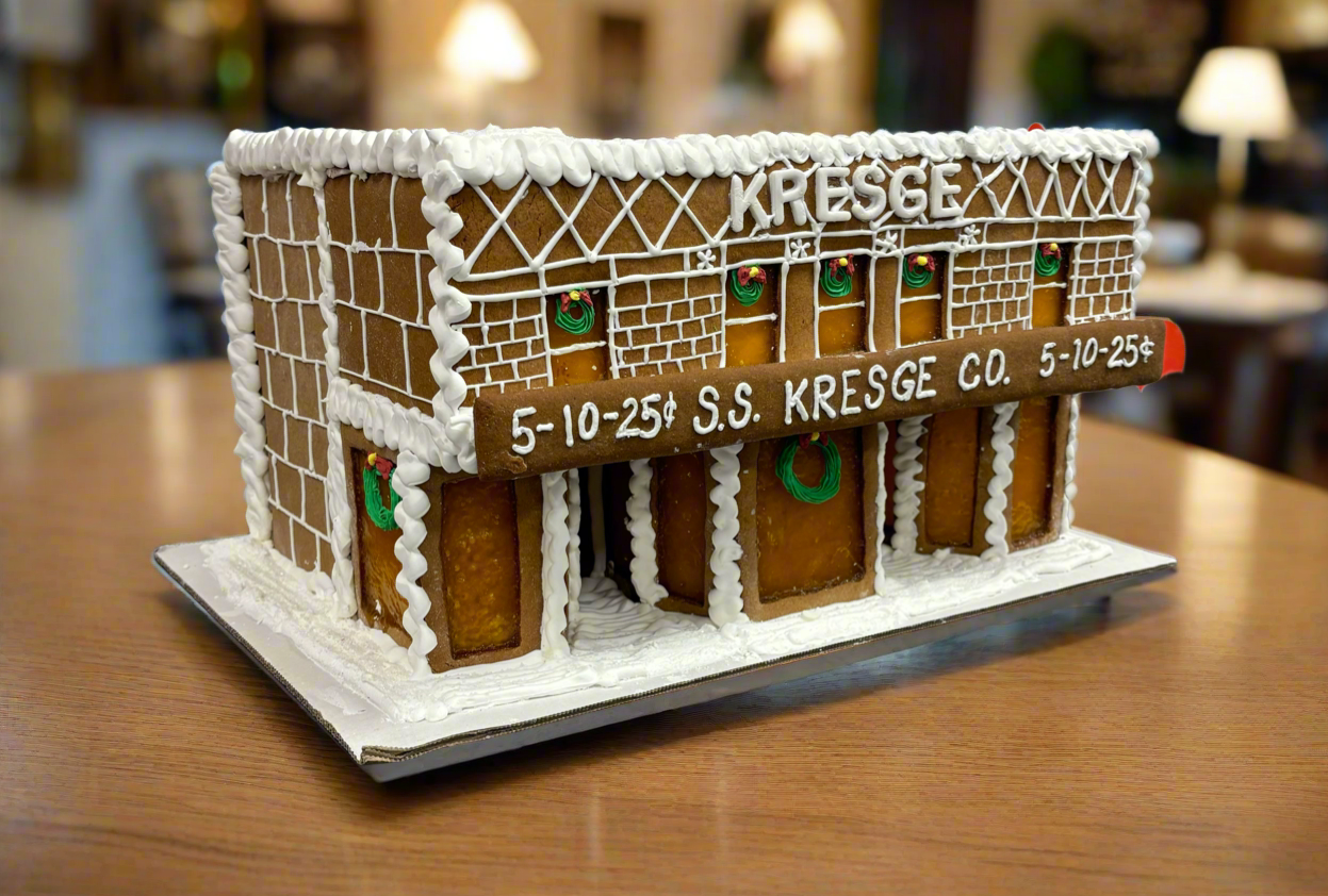 Custom Gingerbread: Kresge Original Store