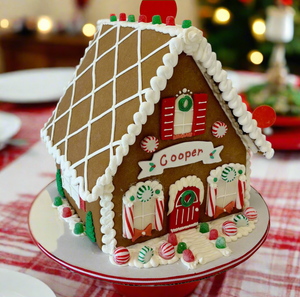 HOLIDAY PERSONALIZED Holiday Gingerbread Grand Chalet