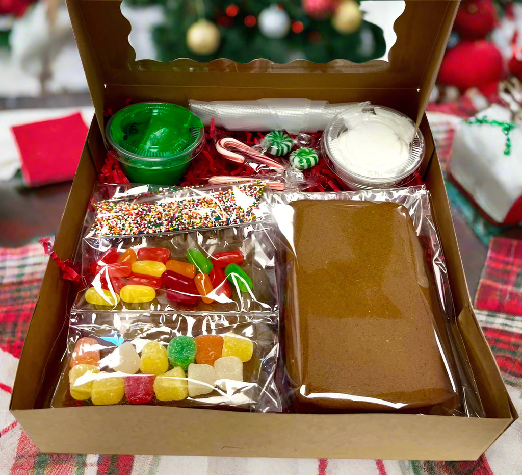 BUILD YOUR OWN HOLIDAY GINGERBREAD HOUSE