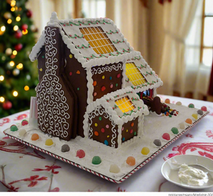GINGERBREAD NORTH POLE SWEET SHOP