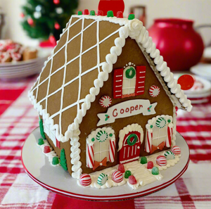 HOLIDAY PERSONALIZED Holiday Gingerbread Grand Chalet