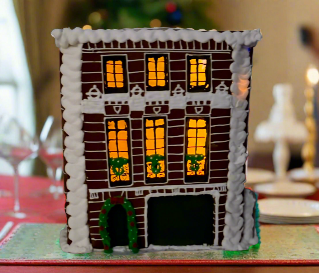 Custom Gingerbread: Chicago Townhouse