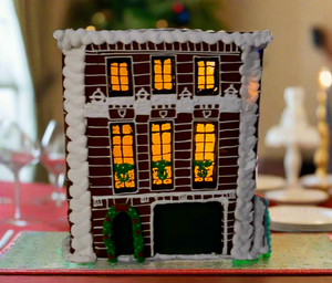 Custom Gingerbread: Chicago Townhouse