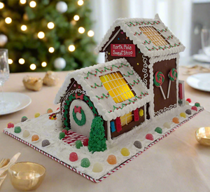 GINGERBREAD NORTH POLE SWEET SHOP