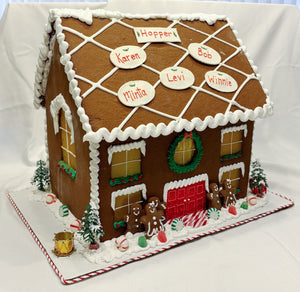 HOLIDAY PERSONALIZED Magical Lite Up Gingerbread Mansion