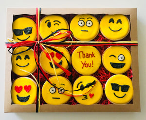 THANK YOU EMOJI DELUXE COOKIE GIFT BOX