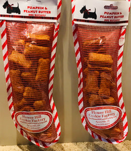 ALL NATURAL DOG COOKIE CHRISTMAS STOCKING