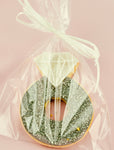COOKIE FAVORS WEDDING/RING PLATINUM and GOLD