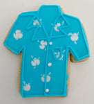 Aloha Shirt Cookie Favor