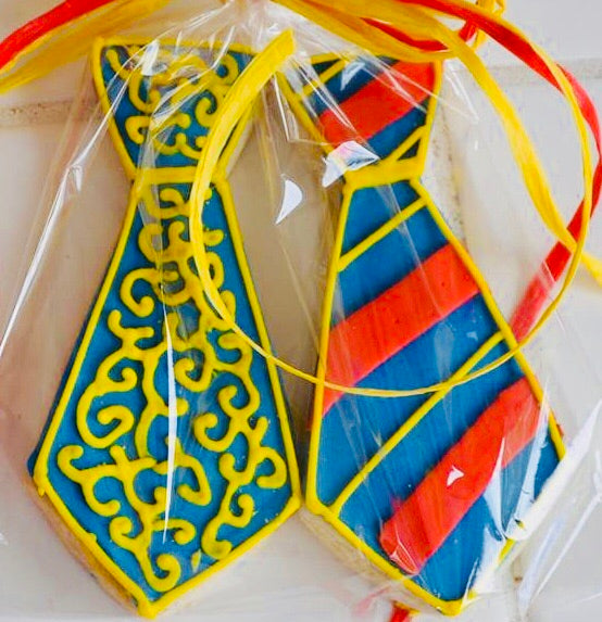 FATHER'S DAY COOKIE FAVOR TIE