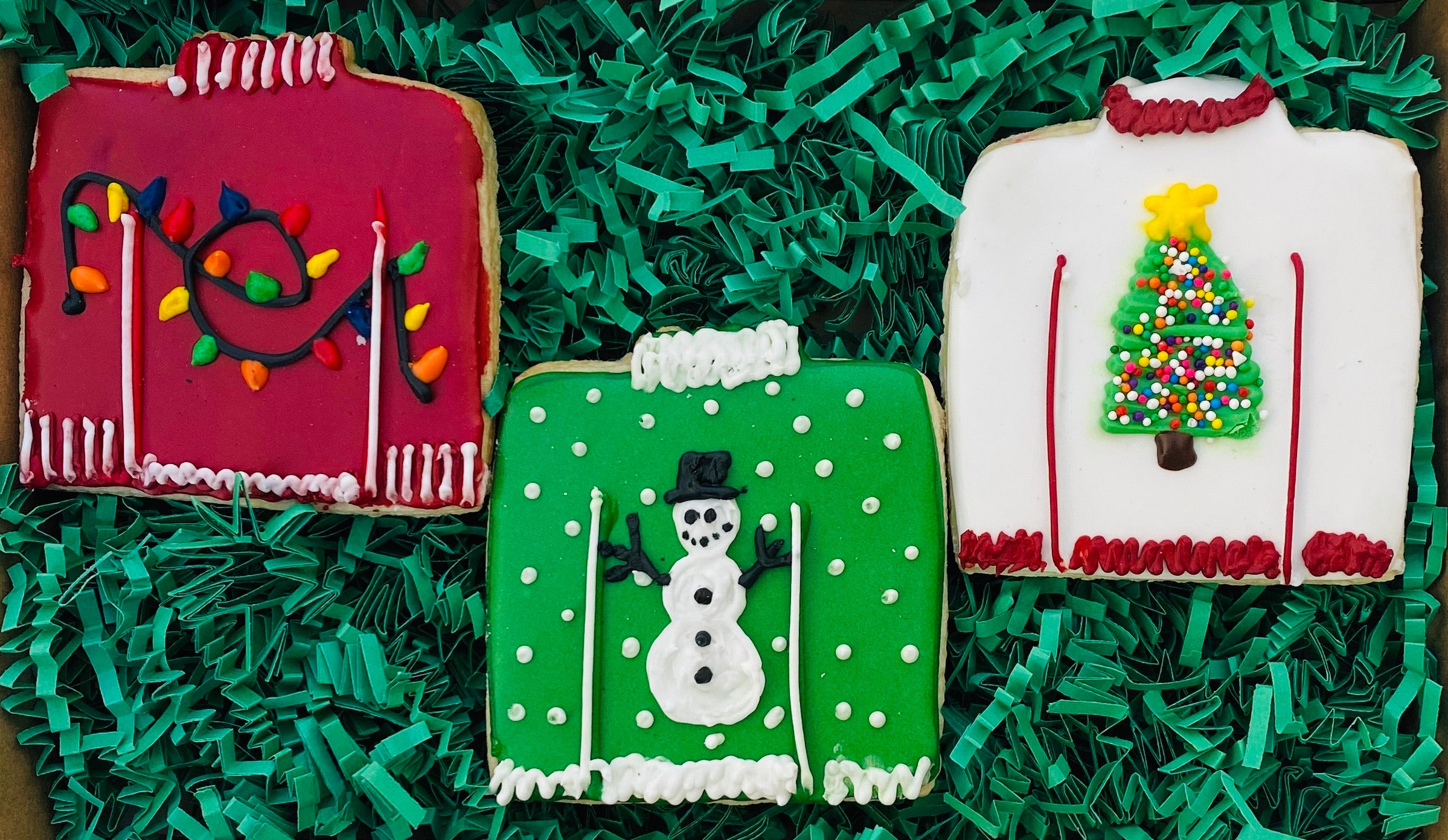 UGLY SWEATER COOKIE GIFT BOX