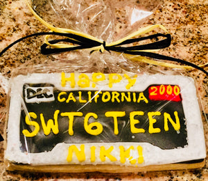 COOKIE FAVORS SWEET 16 PERSONALIZED