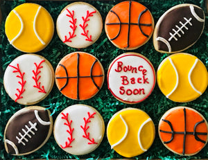 GET WELL COOKIE GIFT BOX - BOUNCE BACK SOON