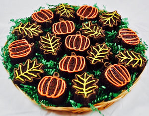 THANKSGIVING GOURMET BROWNIE PLATTER